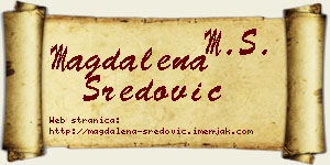 Magdalena Sredović vizit kartica